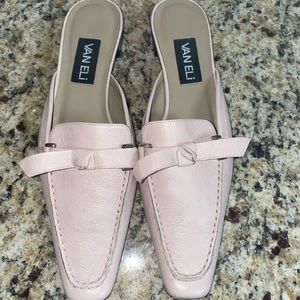 Vaneli Pink Heeled Slip ons